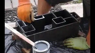 How to make Vad-Vad Interlocking Block MOLD used tube and plate steel