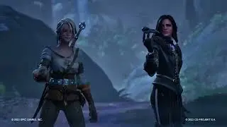 Трейлер коллаборации Fortnite x Ведьмак