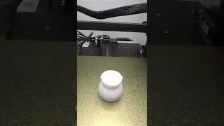 Time lapse 3D printed dancing snowman