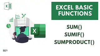 Excel SUM, SUMIF, and SUMPRODUCT Functions | Excel Tips and Tricks