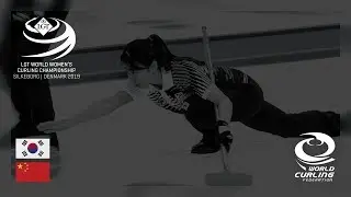 Korea v China - round robin - LGT World Women's Curling Championships 2019