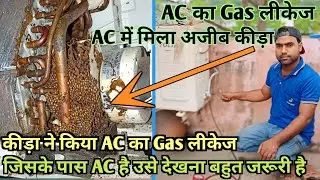AC me gas likeg ki samasya👈|| how to check ac gas leakage | बार-बार AC में Gas लीकेज की समस्याएं👌