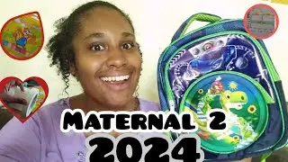 Material escolar 2024 maternal 2 | com valores