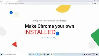 Install and download google chrome without having google chrome