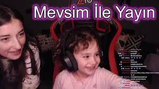 Pqueen - Yeğeni Mevsim İle Yayın Yapıyor (Mevsim E-Sporcu Gibi Oyun Oynuyor)
