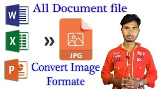 How to Convert All Document file to Image Format doc to jpeg amazing tricks  microsoft word 2016