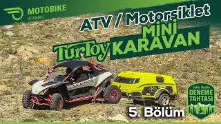 Motosiklet ve ATV için Üretilmiş Turtoy Mini Karavan Yenilendi