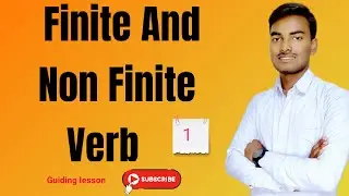 Finite And Non Finite Verbs | Finite And Infinite  | Verbs In English Grammar