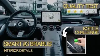 Smart #3 Brabus 428 PS (2025) | Good quality, but not very good fitting!
