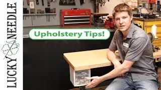 Upholstery Tips & Tricks | Table Drawers