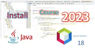 Install Netbean Java + 2023 | ການຕິດຕັ້ງ Java + Netbeans 2023