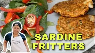 SARDINE FRITTERS WITH CABBAGE & ONION | TORTANG SARDINAS