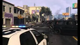 LAPD massacre - Gta V (Test)