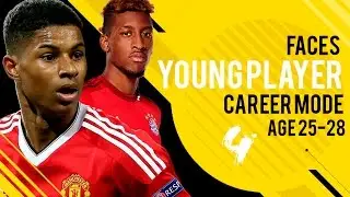 FIFA 17 Career Mode - Young Player Faces Age 25-28 PART 4