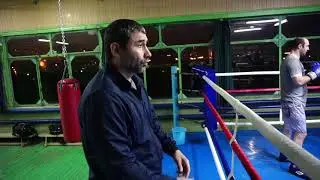 Отработка ударов на ринге в парах