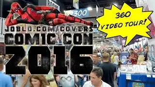 Convention Floor 360 Degree Video Tour! (San Diego Comic Con 2016)