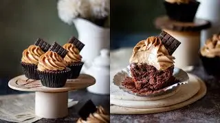 Turning Homemade Brownies into delicious Brownie Cupcakes - Eggless