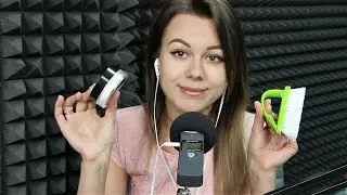 ASMR - самые нежные триггеры - щетка / пудра / шепот / скраб\