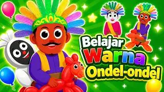 Belajar Mengenal Warna untuk Balita (Ondel-ondel Balon Imut Lucu) - Video Edukasi Anak Indonesia