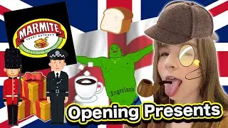イギリスPARTY! Opening presents from England/Japan! MARMITE V*RGIN (日本語・English)