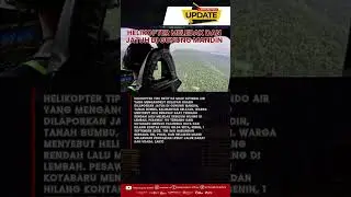 Helikopter Meledak dan Jatuh di Gunung Mandin