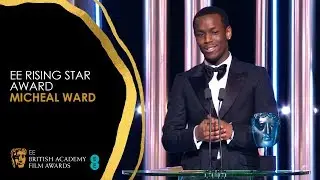 Micheal Ward Wins EE Rising Star Award | EE BAFTA Film Awards 2020