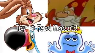 Top 10 Cereal & Food Mascots