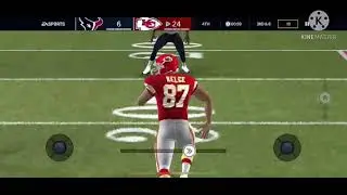 Travis Kelce and the Chiefs in Super Bowl 55