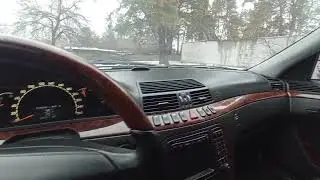 Как убрать наклон правого зеркала при движении задним ходом на Mercedes w220