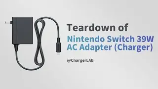 Teardown of Nintendo Switch 39W AC Adapter (Charger)