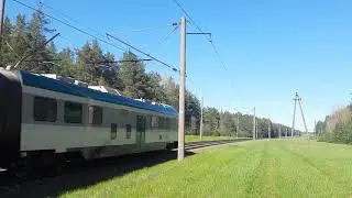 [БЧ] Дизель поезд ДП6-002.Минск-Витебск.оп.Печинский.
