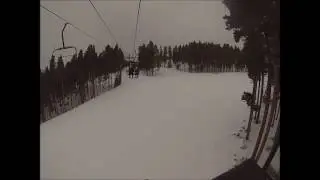 Snowboarding Eldora 12/28/16