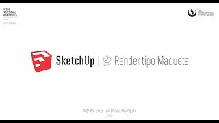 12_SketchUp_Vray - Render tipo Maqueta