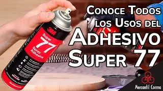 3M | Super 77: Adhesivo En Aerosol Para Todas Tus Necesidades