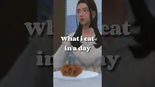 WHAT I EAT IN A DAY | THE SIMS 4 #thesims4 #shorts