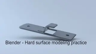 Blender Hardsurface modeling practice #9
