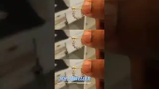 south pattern gold nose ring.