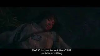 Star Wars Acolyte Episode 5  Mae cuts hair with lightsaber Osha & Mae Switch Places