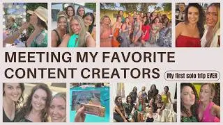 MY FIRST SOLO TRAVEL TRIP EVER!! PALM SPRINGS VLOG Creators and Friends