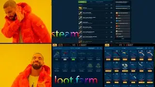Обзор на сайт по обмену скинами Loot.Farm. о-о