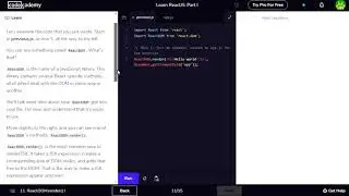 Intro to JSX - Learn ReactJS: Part I - Codecademy