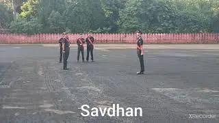 NCC Drill Square Test (DST) Procedure. 