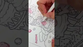 Oddly Satisfying: Finding peace and relaxation through coloring