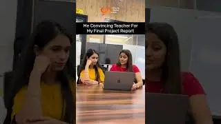 Students Try to Convince Teacher for Her Project Report 😂 | Gourav Digital Club