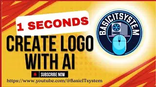 How to Make a Professional Logo in 30 Seconds with AI | Ideogram Easy Logo Design | BasicITSystem