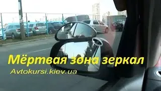 Мёртвая зона зеркал автомобиля, Слепая Зона Зеркал Машины