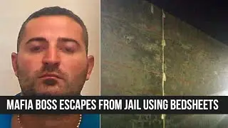 Mafia Boss Marco Raduano Uses Bedsheets To Escape From High Security Prison