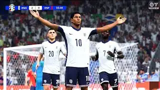 ENGLAND VS SPAIN | UEFA Euro 2024 Germany | Fifa 16 Mobile Best Graphics