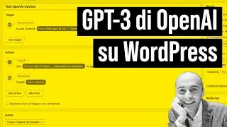 Come integrare GPT-3 di OpenAI su WordPress