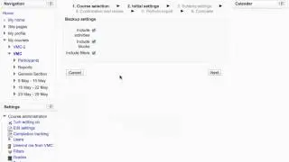 Moodle - Importing activities